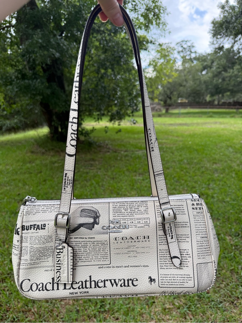 Coach Newspaper Print Asher